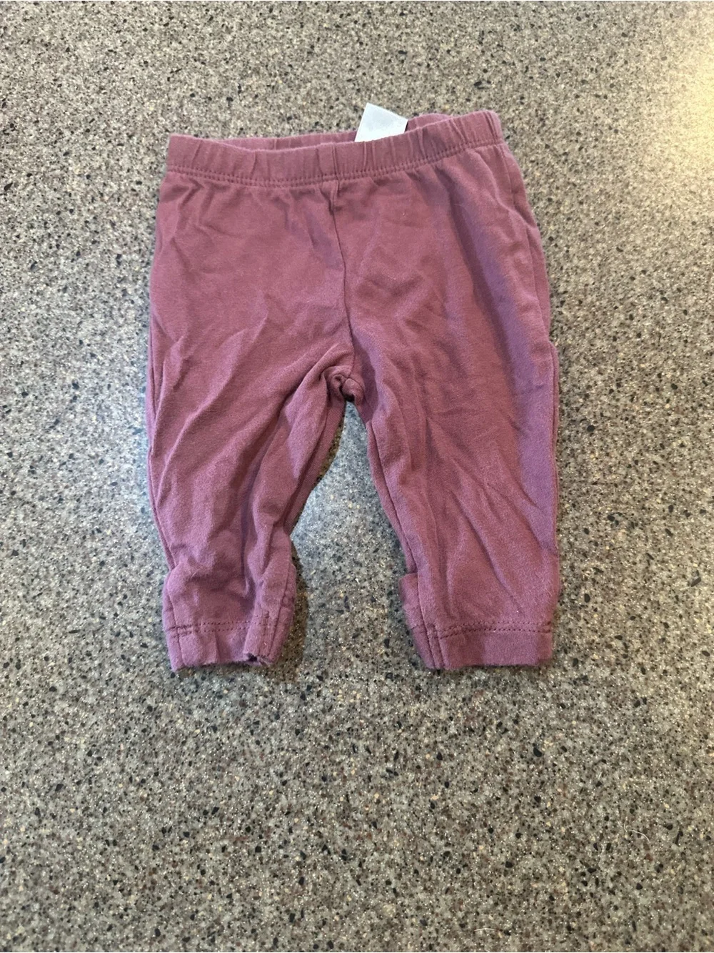 Carter's Dusty Rose Baby Leggings - Mauve Pink Stretch Bottoms